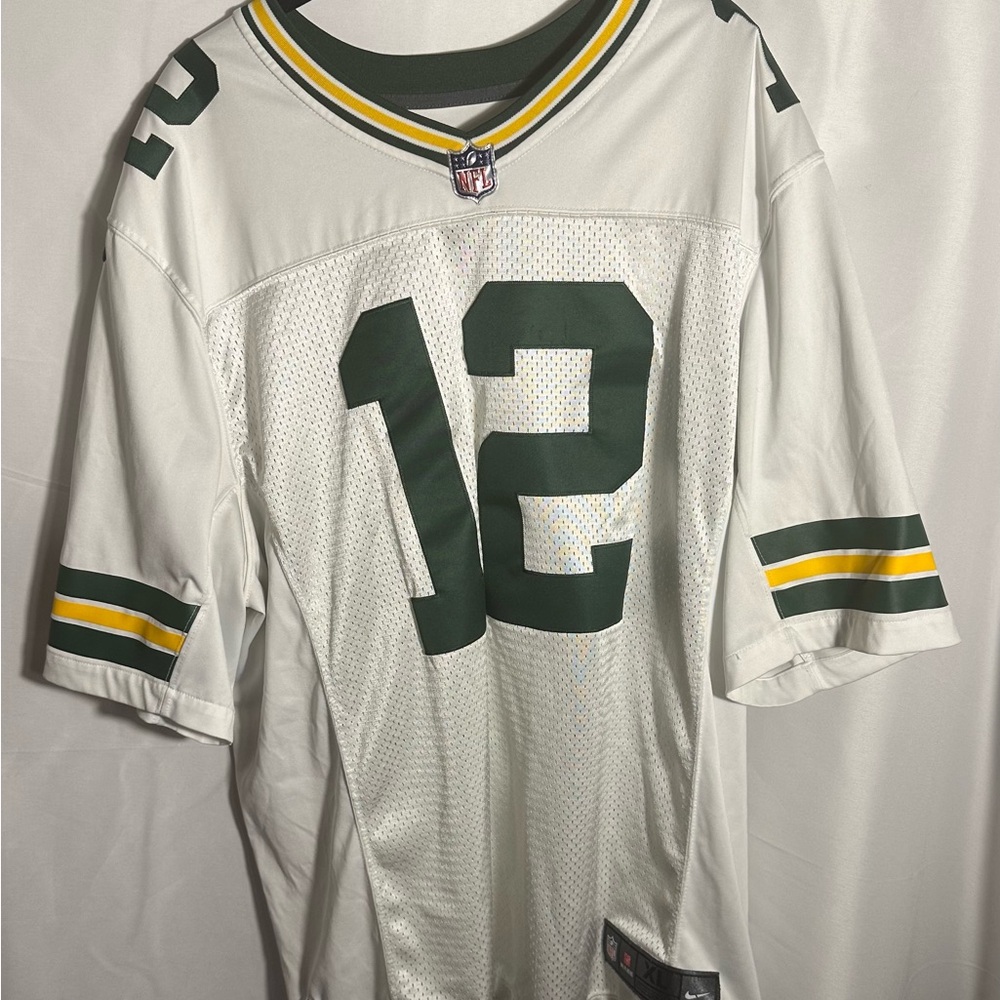 Nike NFL Green Bay Packers Aaron Rodgers Away Jersey XL On Field